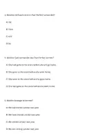 Vorschau - Arbeitsblätter - 40 Multiple-Choice-Fragen zum Past Perfect (Plusquamperfekt) in Englisch - Seite 2