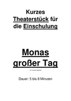 Vorschau - Text - Theaterstück für die Einschulungsfeier - Deckblatt