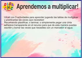 Vista previa - Juegos / Gamificación - Aprendemos a multiplicar - página 2