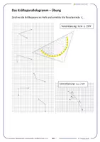 Vorschau - Arbeitsblätter - Physik - Kräfteparallelogramm Mechanik - Übungen, Zusammenfassung, etc. - Seite 2