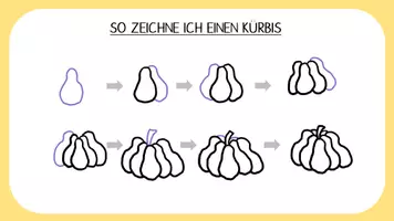 Vorschau - Arbeitsblätter - Kürbisbild nach Yayoi Kusama - Seite 3