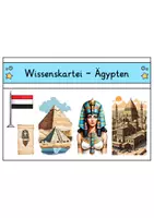 Vorschau - Stationenlernen - Wissenskartei - Ägypten - Seite 1