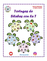Vista previa - Juegos / Gamificación - Tortugas de Silabas con la letra T - Portada