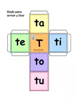 Vista previa - Juegos / Gamificación - Tortugas de Silabas con la letra T - página 2