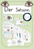 Vorschau - Unterrichtsreihen - Der Sehsinn - Deckblatt