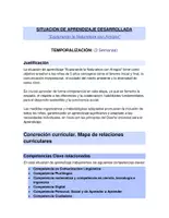 Vista previa - Unidades / Secuencias / Situaciones de Aprendizaje - SITUACIÓN DE APRENDIZAJE LOMLOE - EXPLORANDO LA NATURALEZA - INFANTIL - página 1