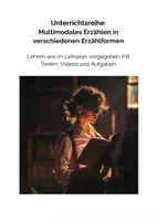 Vorschau - Unterrichtsreihen - Sparpaket: Multimodales Erzählen - Figurengestaltung, Handlungsaufbau, erzählerische und ästhetische Gestaltung in verschiedenen Erzählformaten - Seite 2