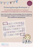Vorschau - Arbeitsblätter - Schwungübungs-Brettspiel 2 - Deckblatt