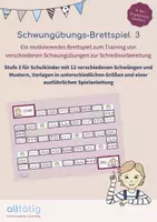 Vorschau - Arbeitsblätter - Materialpaket: Drei Schwungübungs-Brettspiele - Seite 1