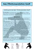 Vorschau - Arbeitsblätter - Das Filmkomponisten-Duell - Pressekonferenz - Spiel - Seite 2