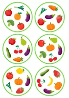 Aperçu - Jeux - Binômes des fruits et légumes - Page 3