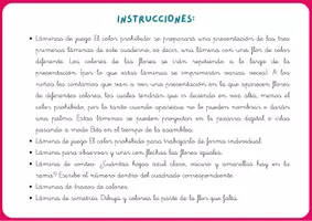 Vista previa - Hojas de trabajo - ESTIMULACIÓN COGNITIVA: COLORES Y PRIMAVERA - página 3