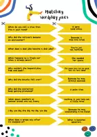 Vorschau - Spiele - Matching wordplay jokes with answer key (ready to use) - Seite 1
