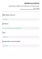 Vorschau - Arbeitsblätter - Klassenarbeit zur Ballade „Der Handschuh“ von Friedrich Schiller - Seite 2
