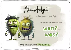 Vorschau - Arbeitsblätter - Satzglieder: Objekte Werkstatt - Seite 3