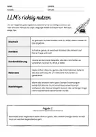 Vorschau - Arbeitsblätter - Large Language Models - Erklärung und Aufgaben zu ChatGPT und Gemini - Seite 2