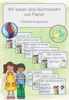 Vorschau - Stundenentwürfe - Materialpaket: Wir bauen eine Murmelbahn aus Papier - Seite 1