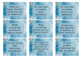 Vorschau - Spiele - Conversation Cards *Travelling* - Seite 1