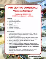 Vista previa - Juegos / Gamificación - MINI CENTRO COMERCIAL VAMOS A COMPRAR (MANEJO DEL DINERO) - página 1