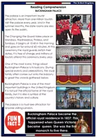 Vorschau - Arbeitsblätter - Buckingham Palace - Reading Comprehension - Leseverstehen - Seite 2