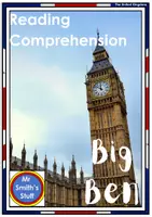 Vorschau - Arbeitsblätter - Big Ben - Reading Comprehension - London - Leseverstehen - Deckblatt