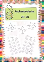 Vorschau - Arbeitsblätter - Rechendreiecke ZR 20 - Arbeitsblätter - Deckblatt
