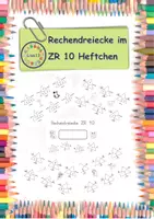Vorschau - Arbeitsblätter - Rechendreiecke ZR 10 Heftchen - Deckblatt
