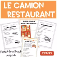 Aperçu - Fiches - La Nourriture Un Camion Restaurant - Page de couverture