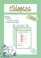 Vorschau - Stundenentwürfe - NuT 8 Halogene Stundenentwurf Merkhefteintrag - Seite 1