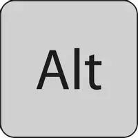Vorschau - selbst erstellte Cliparts/Grafiken - Bilder / Cliparts: Tasten der Tastatur - Seite 1