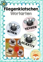 Vorschau - Spiele - Fliegenklatschen - Wortarten - Deckblatt