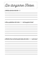 Vorschau - Stundenentwürfe - Liturgische Farben - Fragebogen - Seite 3
