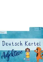 Vorschau - Stationenlernen - Adjektive Kartei Freiarbeit Einführung - Seite 3