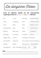 Vorschau - Stundenentwürfe - Die Liturgische Farben und ihre Feiertage - Seite 3