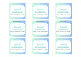 Aperçu - Apprentissages en autonomie - Associe ! Je me présente - Page 3