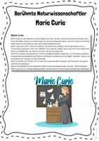 Vorschau - Arbeitsblätter - Chemie | Marie Curie | PDF + H5P - Seite 1