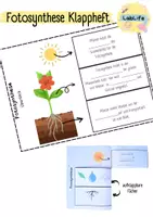 Vorschau - Arbeitsblätter - Fotosynthese Klappheft - Deckblatt
