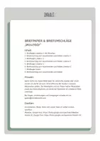 Vorschau - Mal- und Bastelvorlagen - Briefpapier und Briefumschläge "Waschbär" (4 Lineaturen) - Seite 1