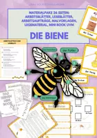 Vorschau - Stundenentwürfe - MATERIALPAKET DIE BIENE: Leseblätter, Arbeitsblätter, Legematerial - Deckblatt