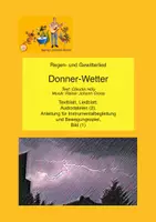 Vorschau - Arbeitsblätter - Donner-Wetter - Lied - R.J. Gross / Claudia Höly - Deckblatt