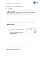Vorschau - Klassenarbeiten - Klausur Elektrotechnik - Grundlagen 60 min. - Deckblatt