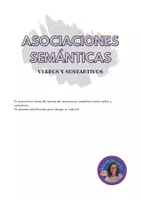 Vista previa - Tarjetas / Manipulativos - Actividad asociación de verbos y sustantivos - Portada