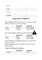 Vorschau - Arbeitsblätter - Steigerung von Adjektiven - Seite 2