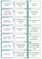 Vorschau - Unterrichtsreihen - Debattieren - 3-fach differenzierte Themen und Phrasen - Seite 1