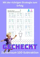 Vorschau - Arbeitsblätter - Zahlenraum100-Subtraktion-halbschriftlich-FREEBIE - Deckblatt