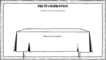 Vorschau - Arbeitsblätter - Erntedank - Seite 1