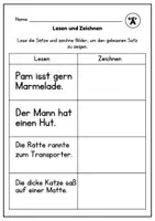 Vorschau - Arbeitsblätter - Tiere zählen, Tiere erkennen, Malen, Arbeitsblatt - Seite 1
