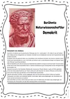 Vorschau - Stundenentwürfe - Chemie | Demokrit | PDF + H5P | Berühmte Wissenschaftler - Seite 3