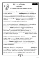 anteprima - Esperimenti - Cloze Test - Fill in the Blanks - Pensions - Pagina 2