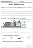 Vorschau - Arbeitsblätter - Spülen - Arbeitsblätter inkl. Lösungen - Seite 2